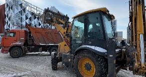 Делимся результатами по вывозу снега